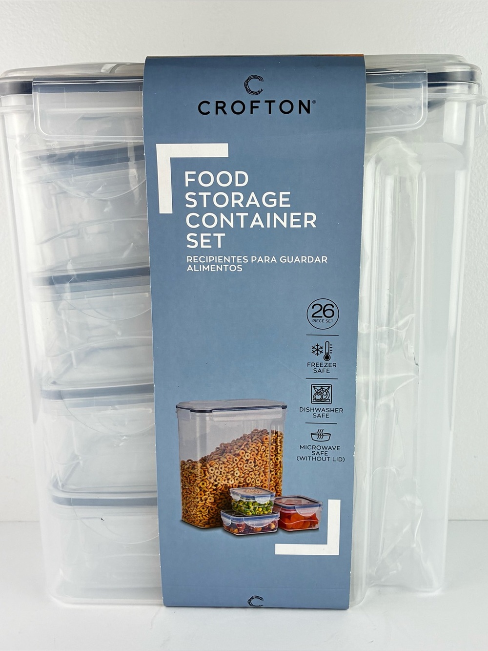 Crofton Brand New 26-Piece Food Storage Container Set